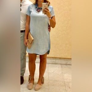 Anthropologie Cloth & Stone Denim Dress in XS